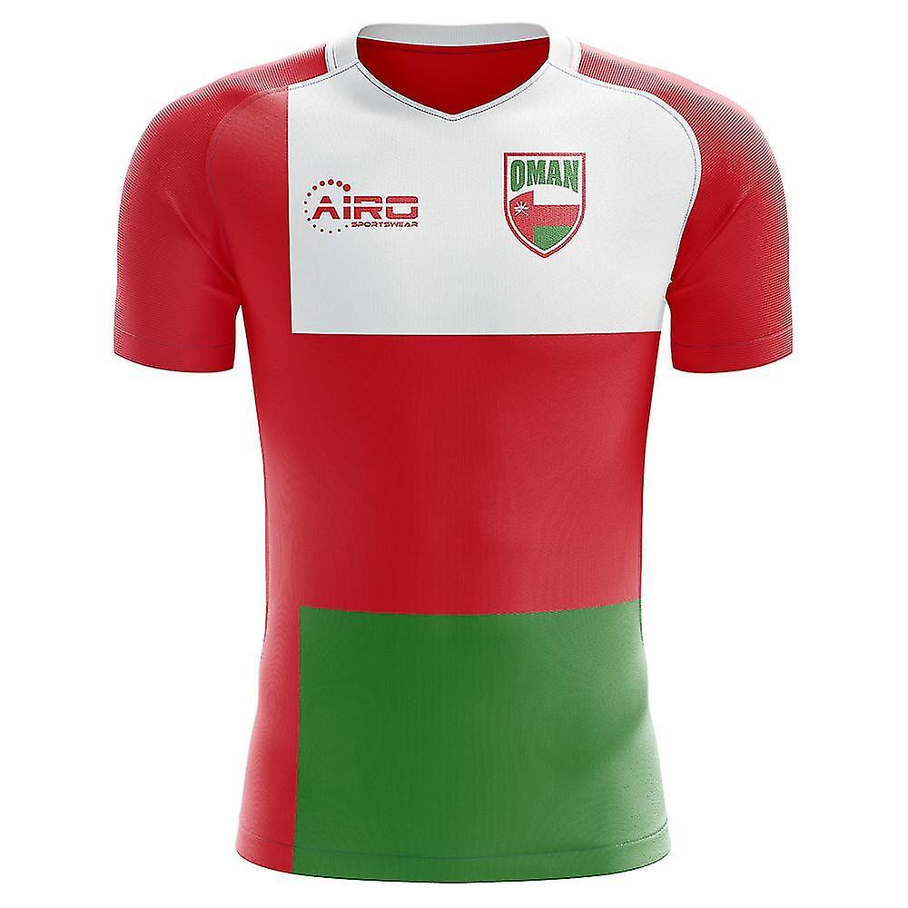 Airo Sportswear 2024-2025 Oman Home Concept Football Shirt Red 3XL