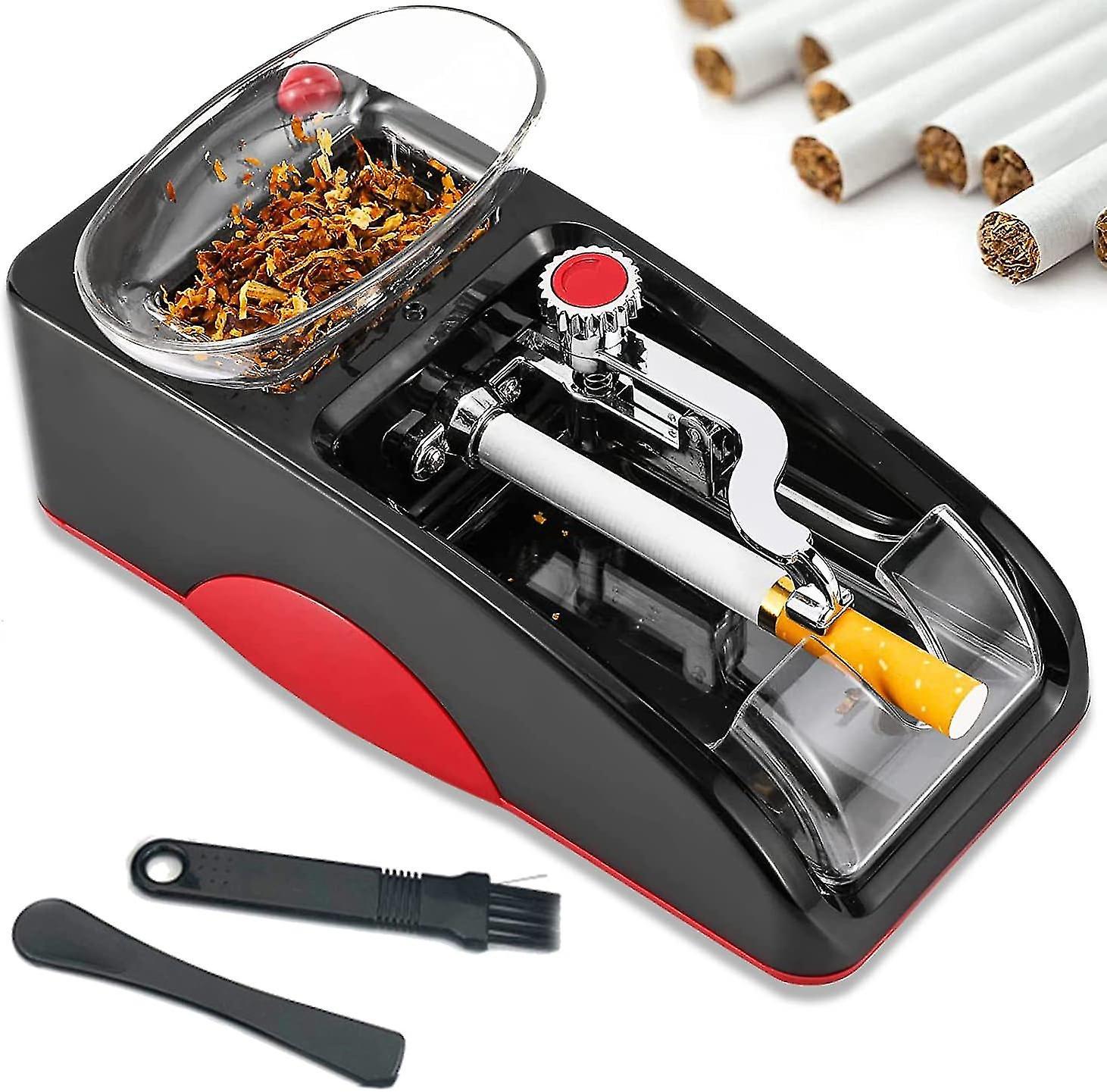 Cryin Electric Cigarette Rolling Machine Automatic Cigarette Tobacco Maker Electric Automatic Injector For Tobacco Red