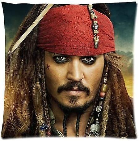 Kerota Pirates Of The Caribbean Custom Zippered Cushion Pillowcase 18"x18" AA-14801 45x45cm