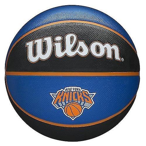 New York Knicks Wilson Basketball Blue/Black 7