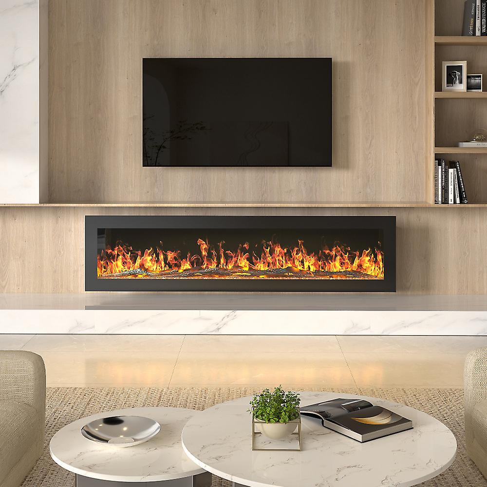 Living And Home 50-inch Wall Mount Electric Fireplace