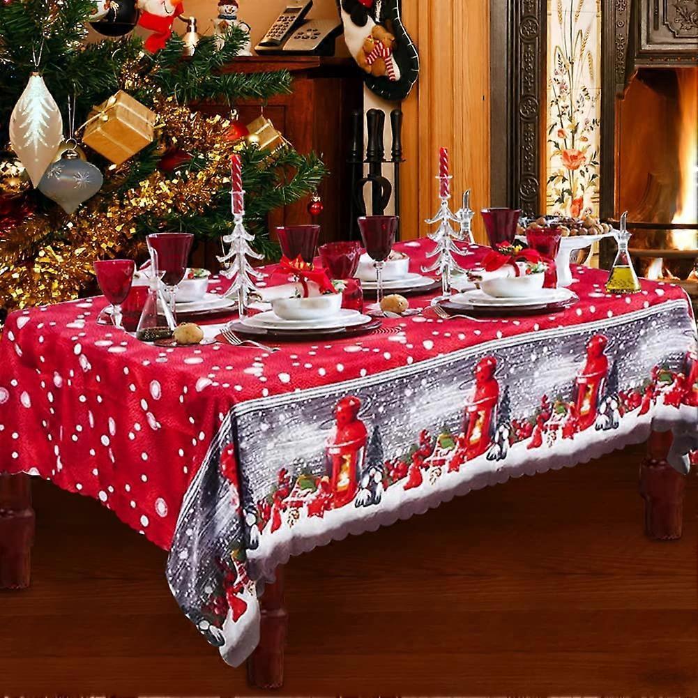 Linkrunning Christmas Table Cloth, 180 X 150 Cm