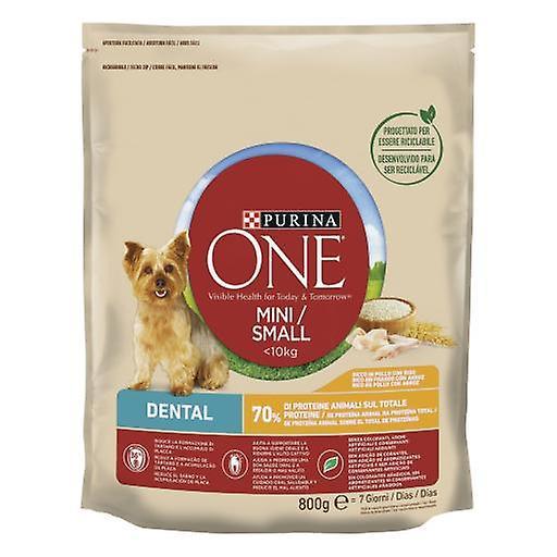 Purina One Mini Dog Dental Chicken & Rice (Dogs , Dog Food , Dry Food) 800 GR