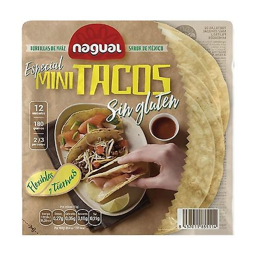 Nagual Special corn tortilla mini tacos gluten free 180g