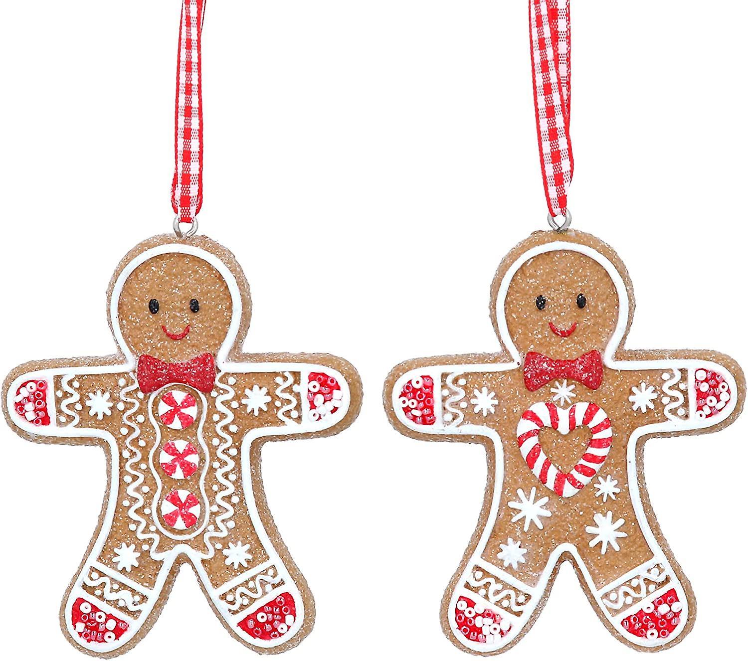 Gisela Graham Gingerbread Christmas Decorations