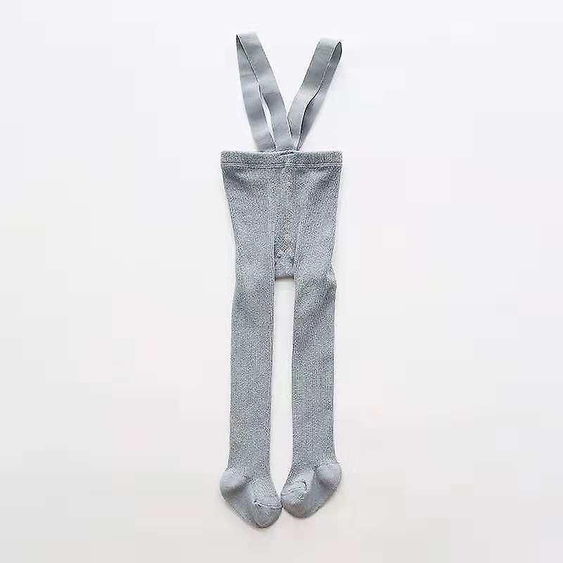 Slowmoose Winter Warm Baby Tights With Strap gray 1y-2y