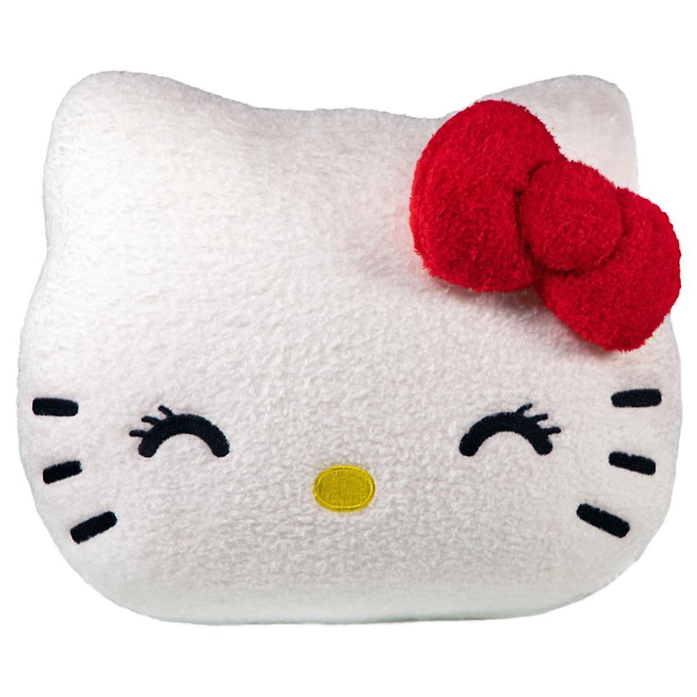 Officially Licensed Ikon Collectables Hello Kitty Closed eyes Plush Cushion