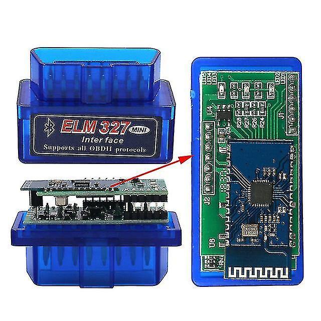 Kensty V1.5 Obd2 Elm327 Double 2pcb Pic18f25k80 Firmware 1.5 Elm 327 Bluetooth Obd2 Diagnostic Interface V1.5 Elm 327 Code Reader