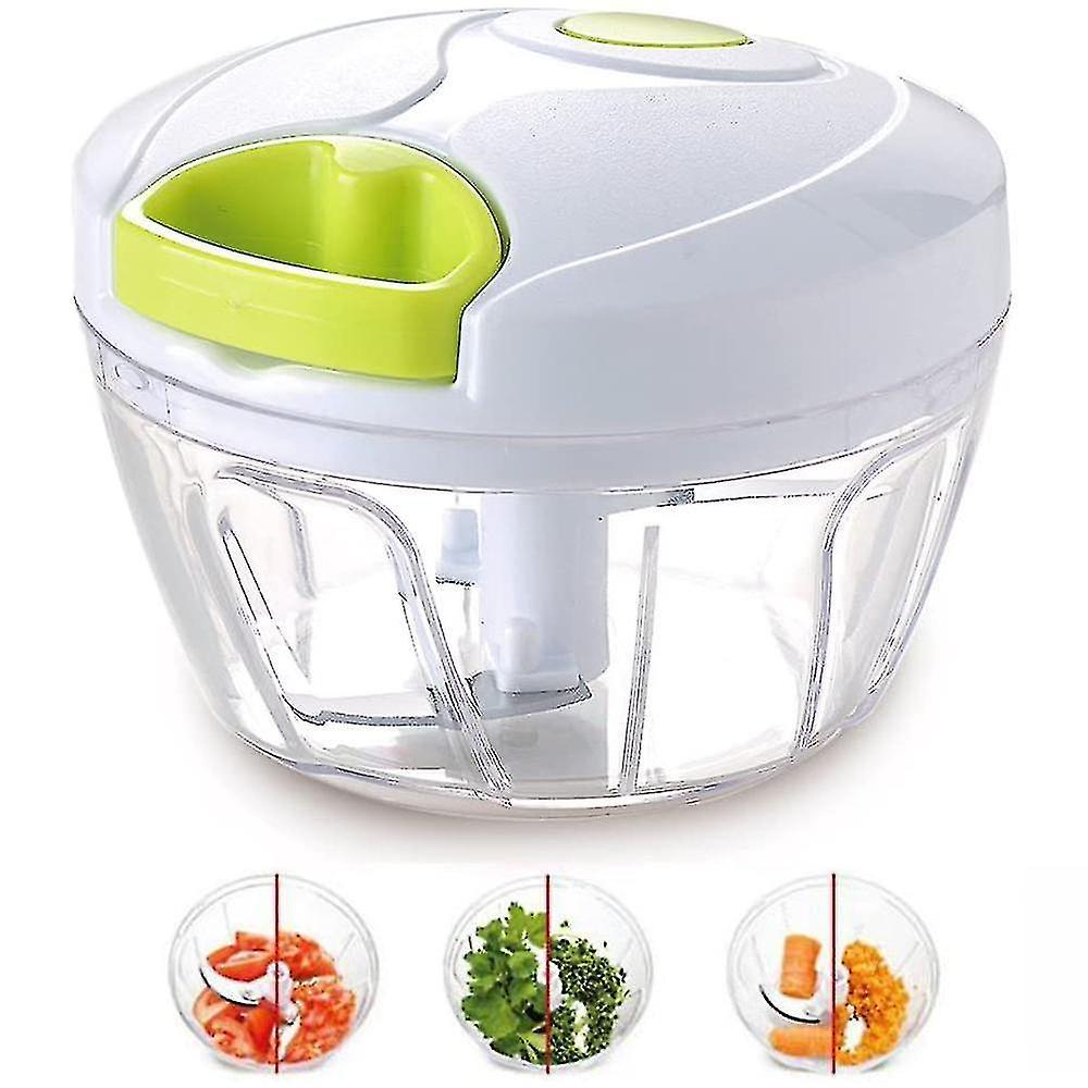 Manual Food Chopper For Vegetable Fruits Nuts Onions Chopper Hand Pull Mincer Blender Mixer Food Processor