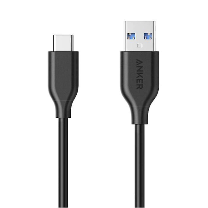 ANKER Powerline USB-C Charging Cable - 3A Type C Data Cable 90cm Charger Cable Black