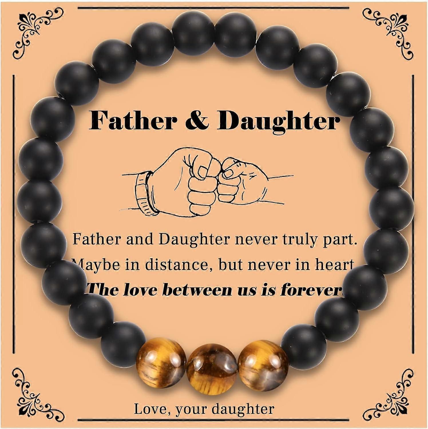 Morakot Gifts for Dad Bonus Dad Step Dad New Dad to Be First Time Dad Husband -Father's Day Birthday Christmas Valentines Day Anniversary Bracelet ...