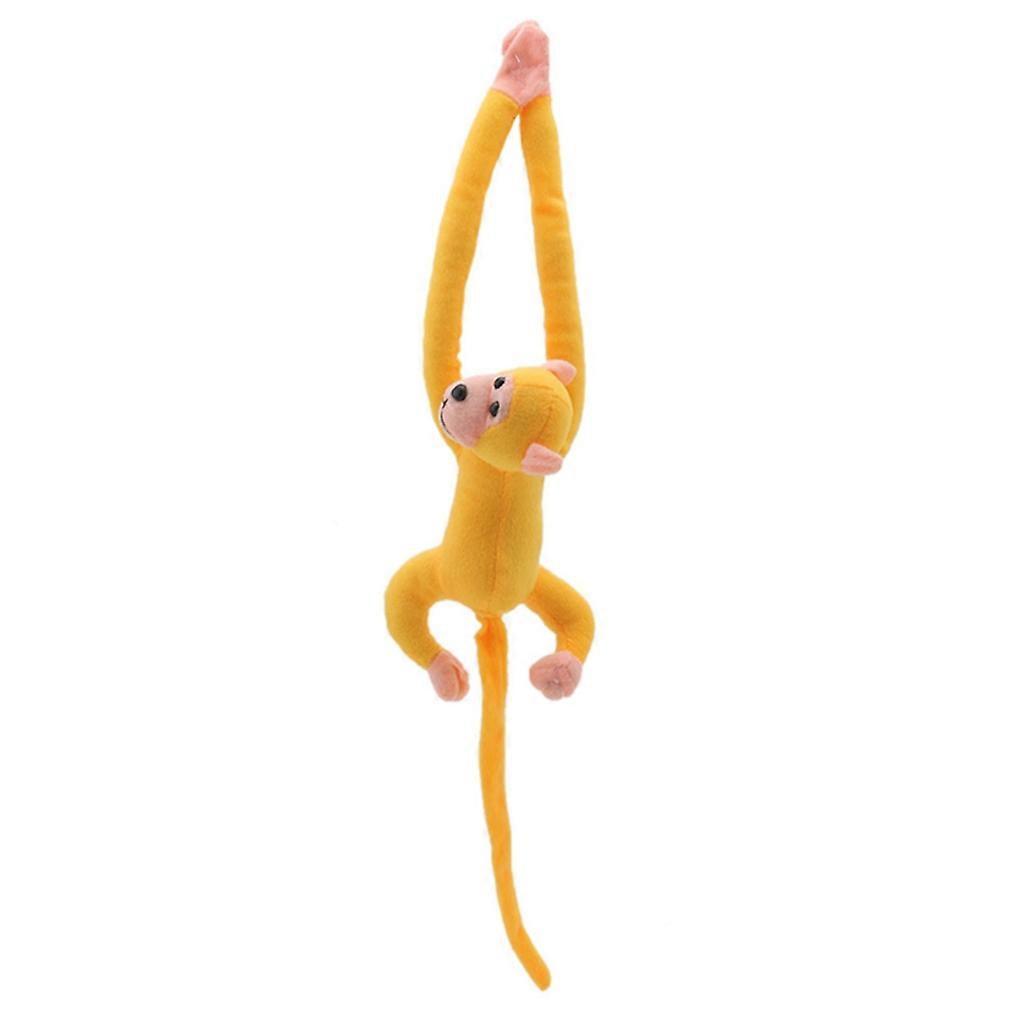 Unbrand 23 Long-Armed Monkey Plush Doll Lovely Plush Toy Stuffed Animal Children Gift Yellow