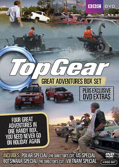 Top Gear - The Great Adventures Collection DVD (2009) Jeremy Clarkson cert E 4 - Region 2