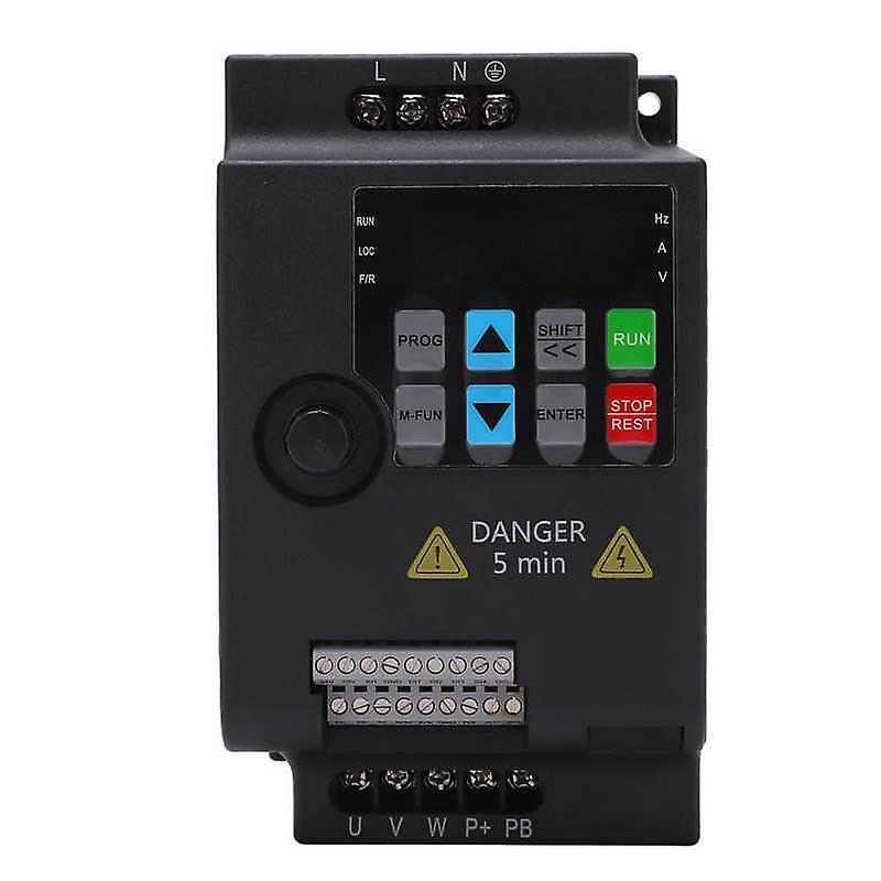 mickcara Sako Variable Frequency Drive 2.2kw Single Phase To 3 Phase Vfd Mini Frequency Inverter Ac 220v Input Ac 0‑220v Output