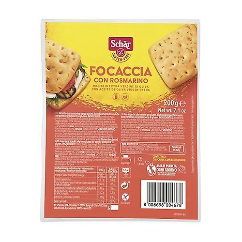 Schar Gluten-free rosemary focaccia bread 200 g