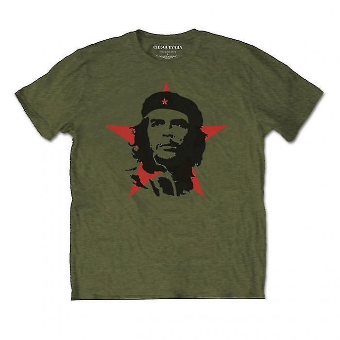 Che Guevara Unisex Adult Logo Cotton T-Shirt Military Green XL