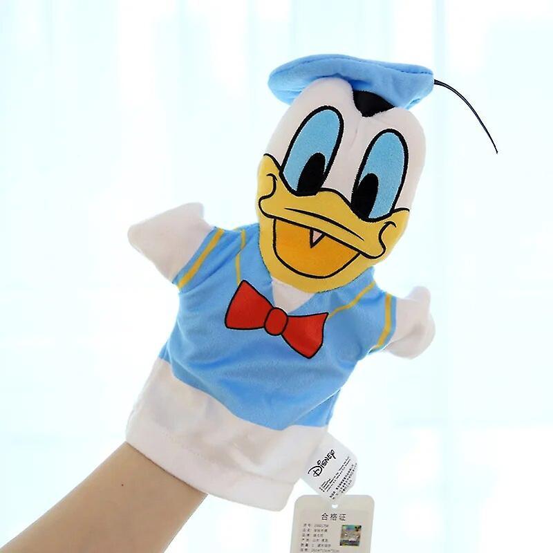 Begleri New  Doll Toys Early Childhood Parent-child Interaction Plush Animal Gloves Dolls Children's Educational Storytelling. Donald Duck