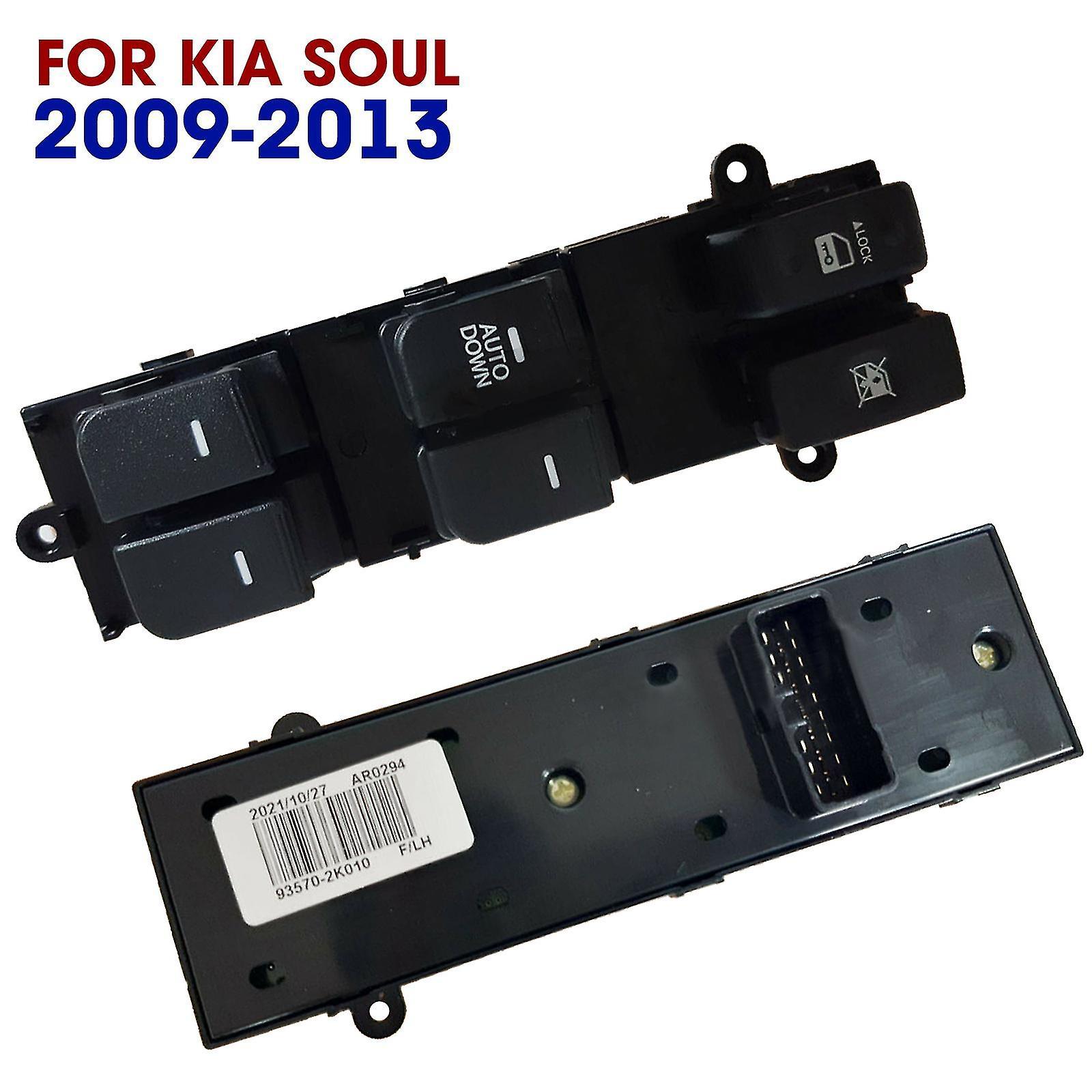 Jnnjv Window Switch For 2009-2013 Kia Soul Front Left Driver Side Master Power Button