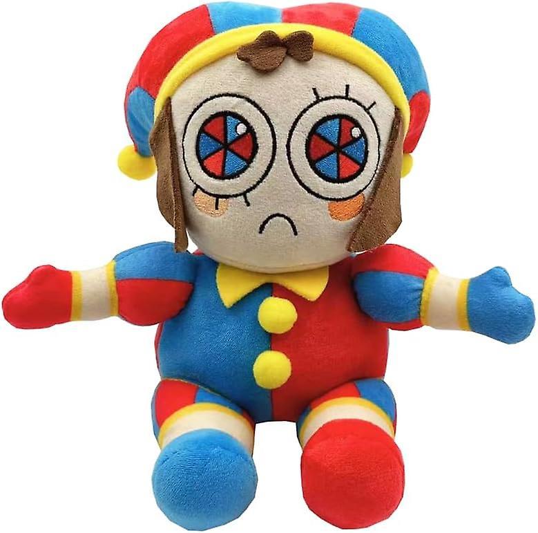 Baiccf Magic Digital Circus Plush Doll The Amazing Digital Circus Plush Doll-clown