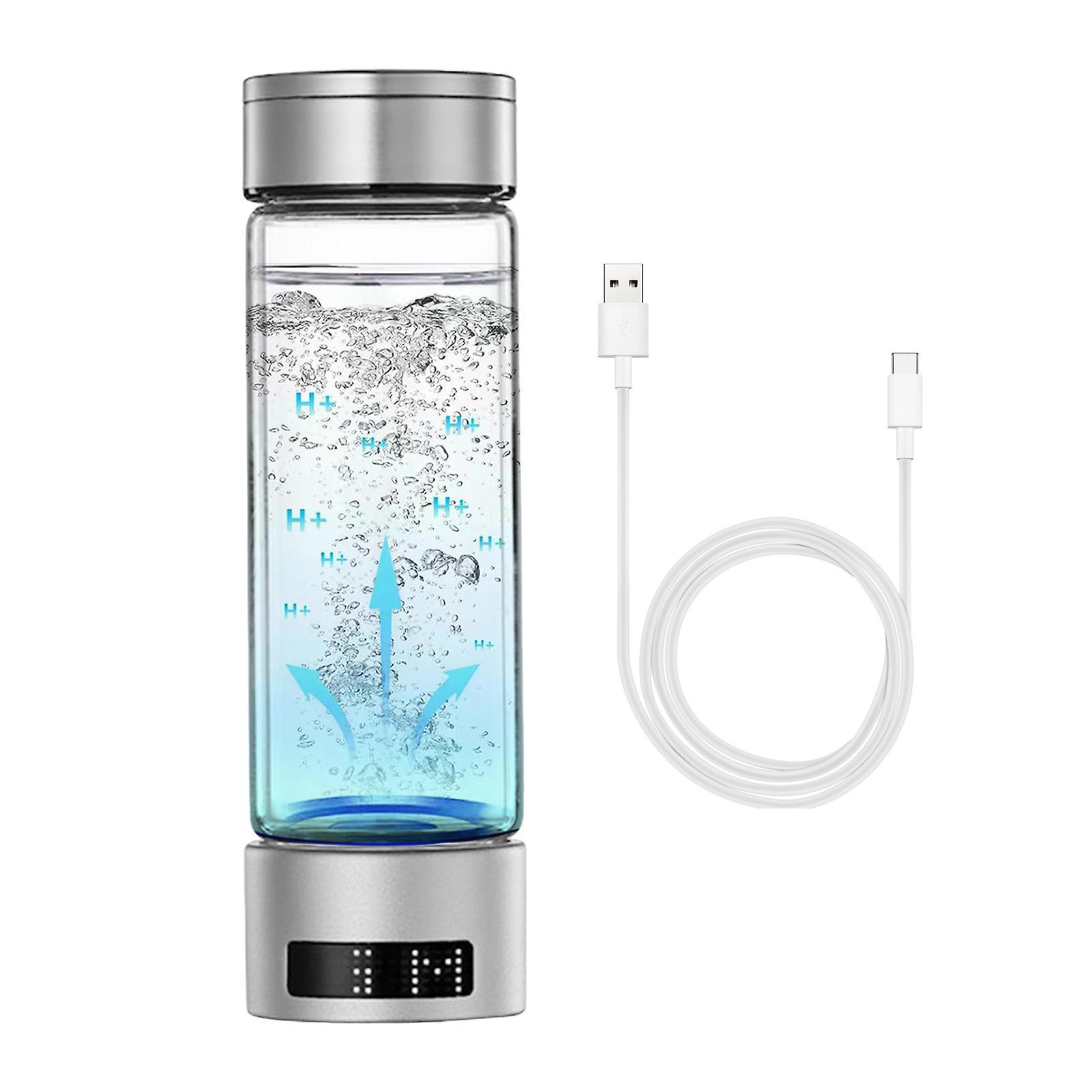 Farfi Portable Hydrogen Water Bottle Generator Silver