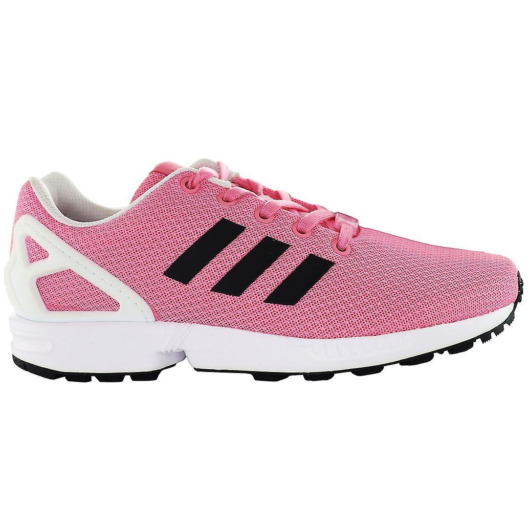 Adidas ZX Flux J Lace-Up Pink Synthetic Kids Trainers BB2409 UK 5.5 EU 38.6 US 6