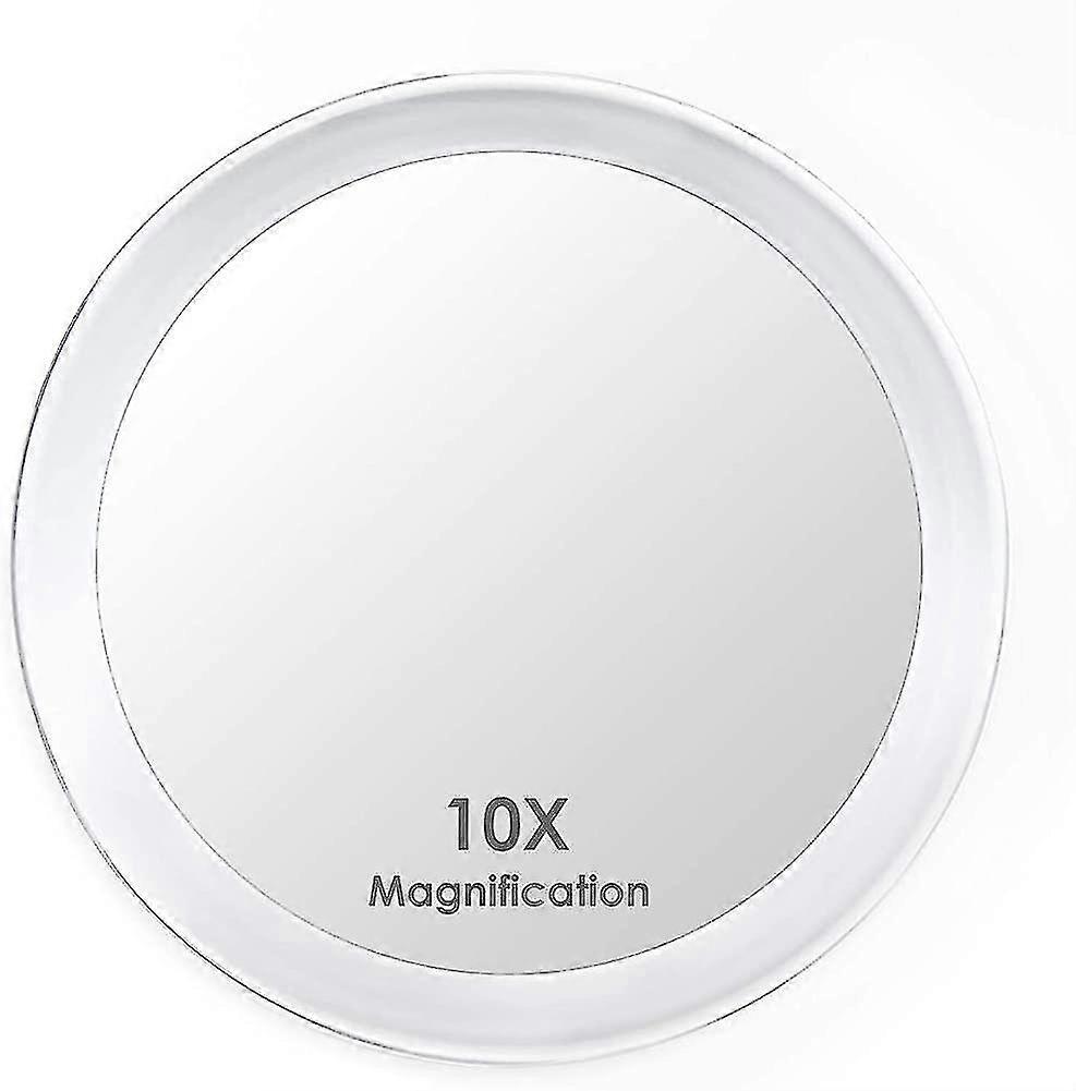 Denuotop 10x Magnifying Mirror With 3 Suction Cups, Make-up Mirror With 10x Magnification