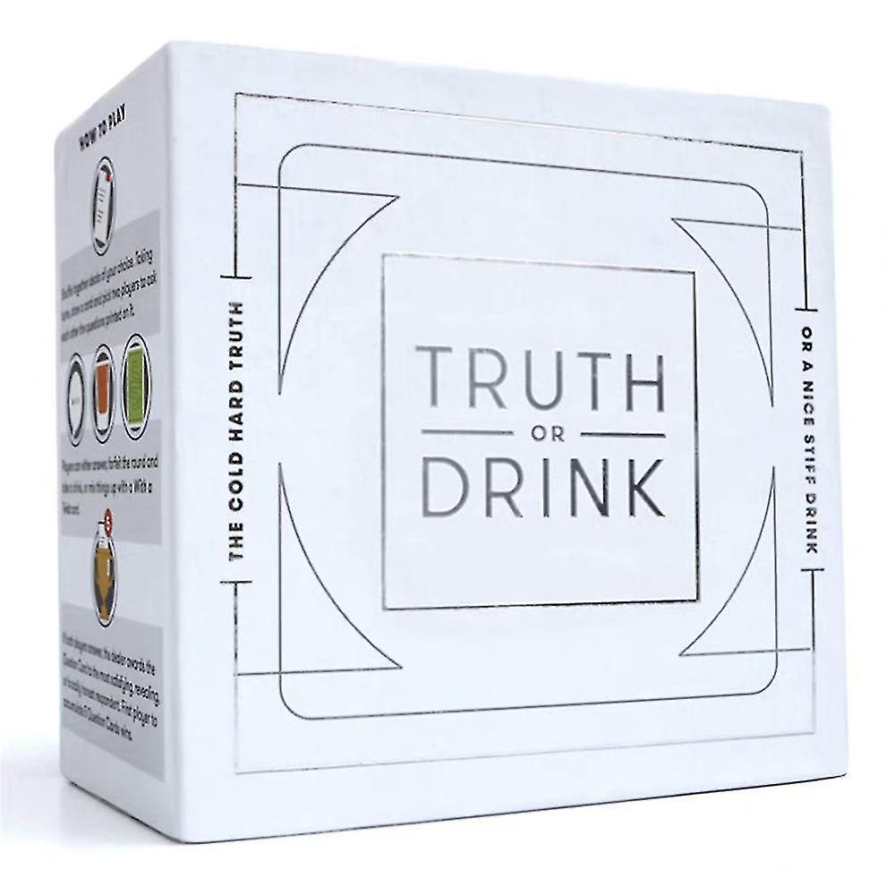 Acgiv Truth Or Drink Party Card Game Adult Club Drinking Board Game