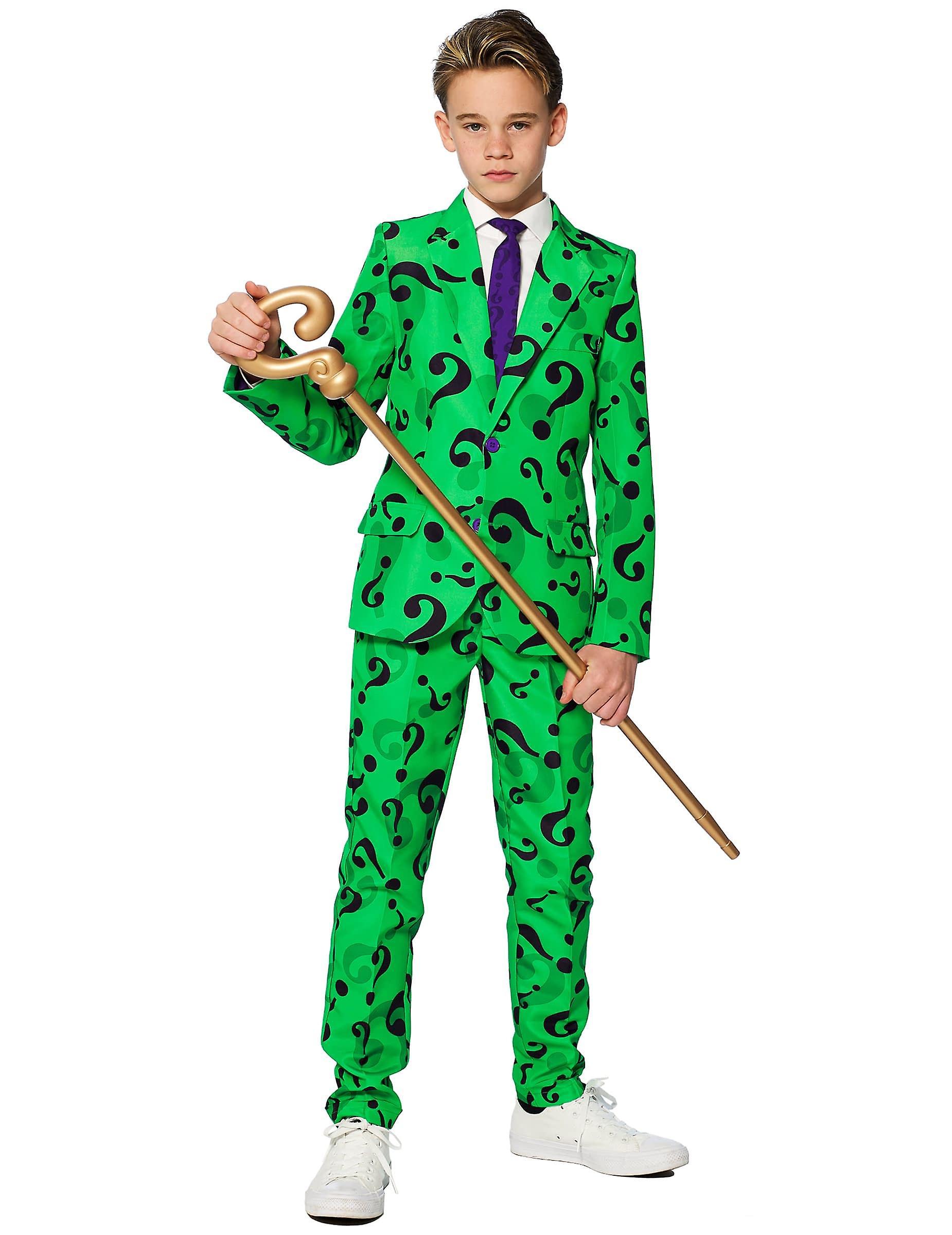 DC Comics Costume Mr. Riddler child Suitmeister 12-14 ans (146-152cm)