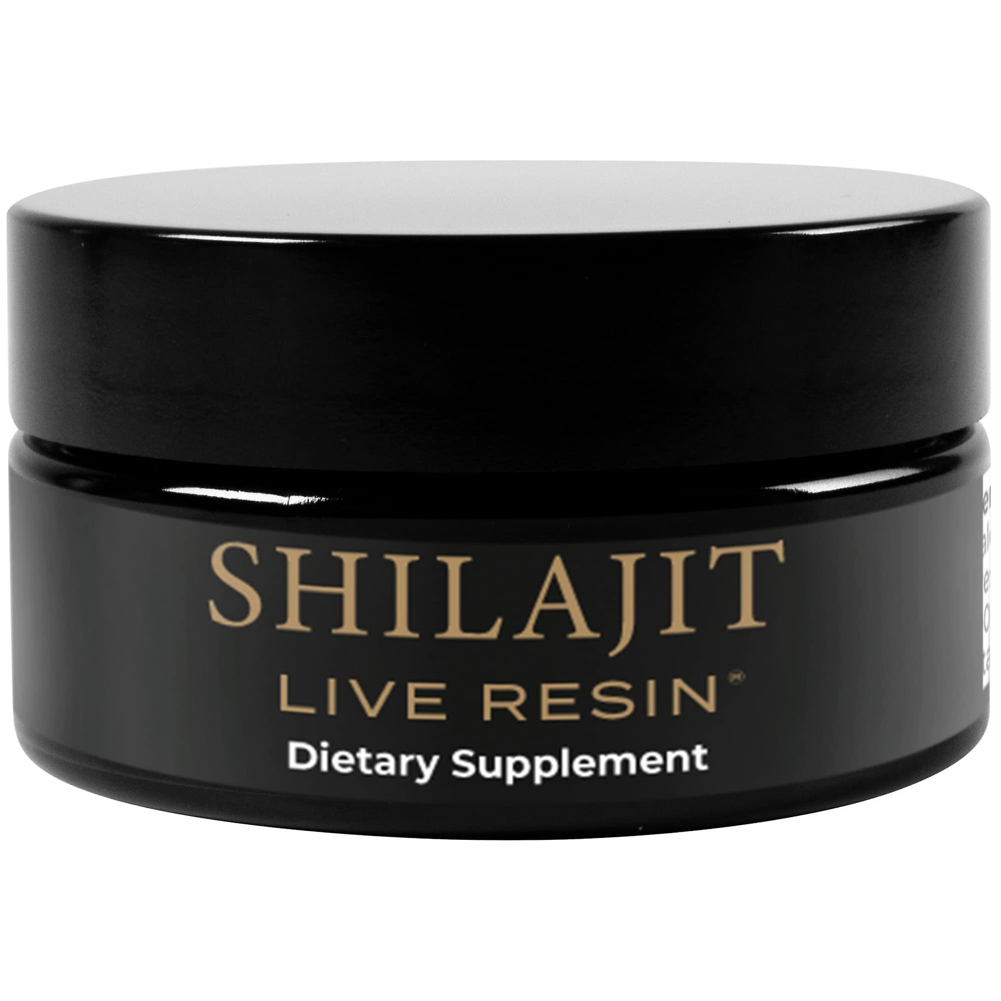 Cymbiotika pure shilajit resin 15g jar vegan