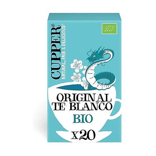 Cupper Organic classic white tea infusion 20 infusion bags