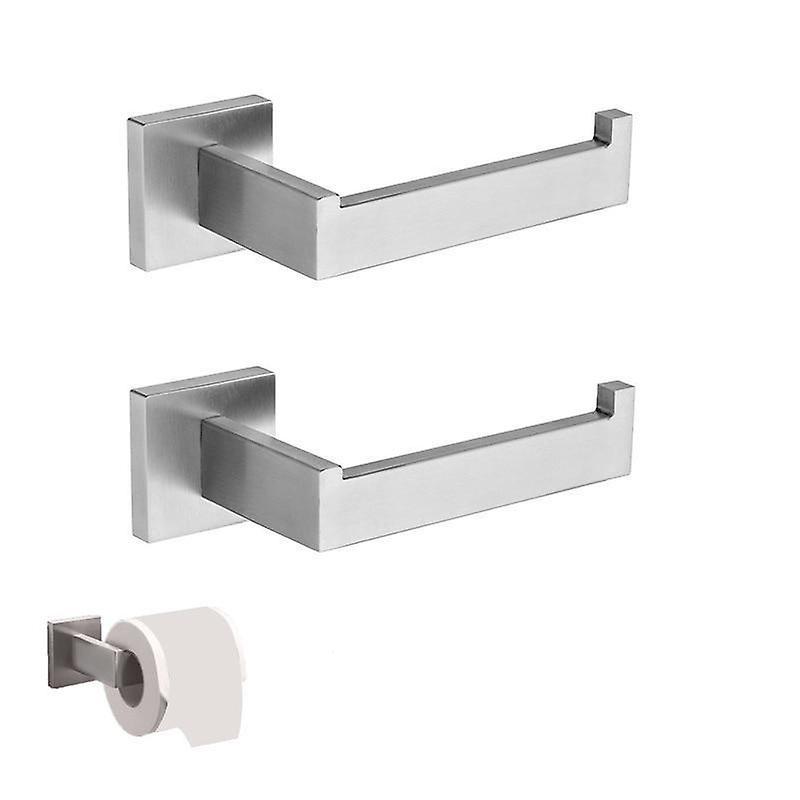 Slowmoose Stainless Steel Nickel Brushed Towel Rack, Toilet Paper Holder Paper holder 2pcs