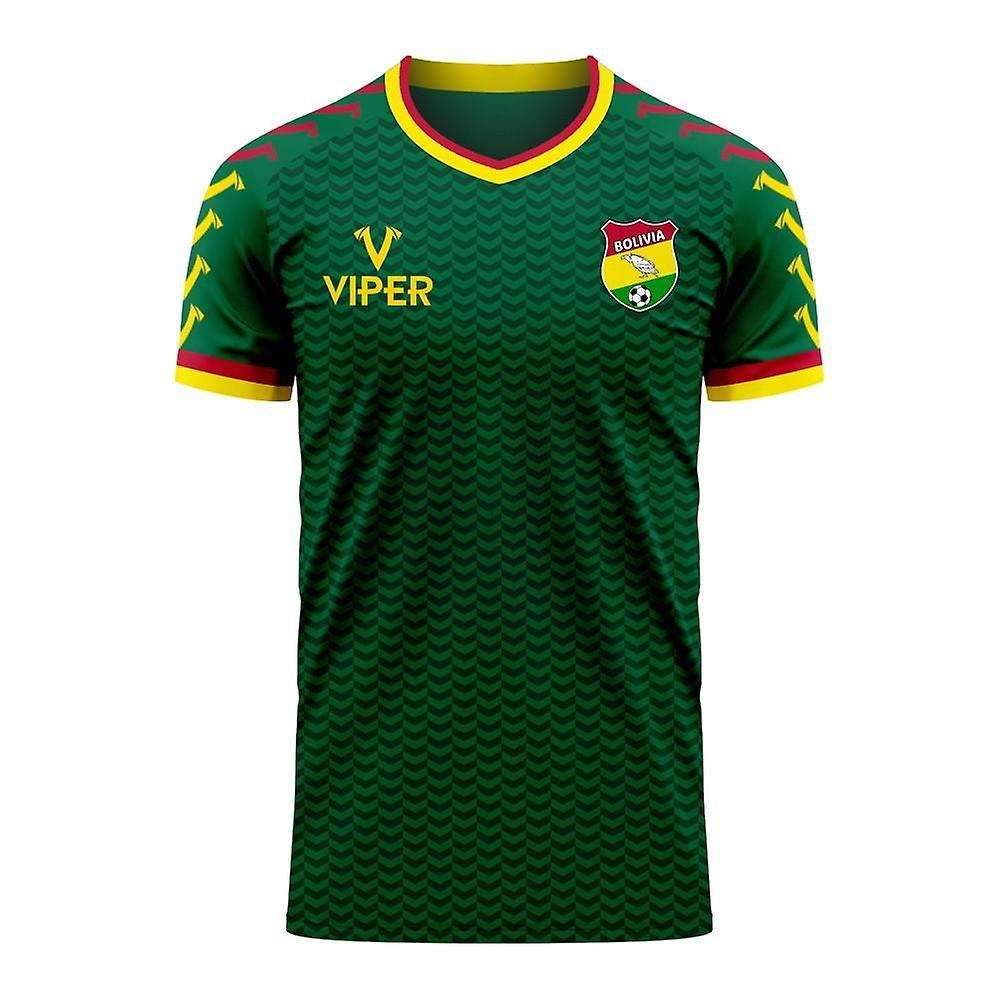 Viper Sportswear Bolivia 2024-2025 Home Concept Football Kit (Viper) Green M