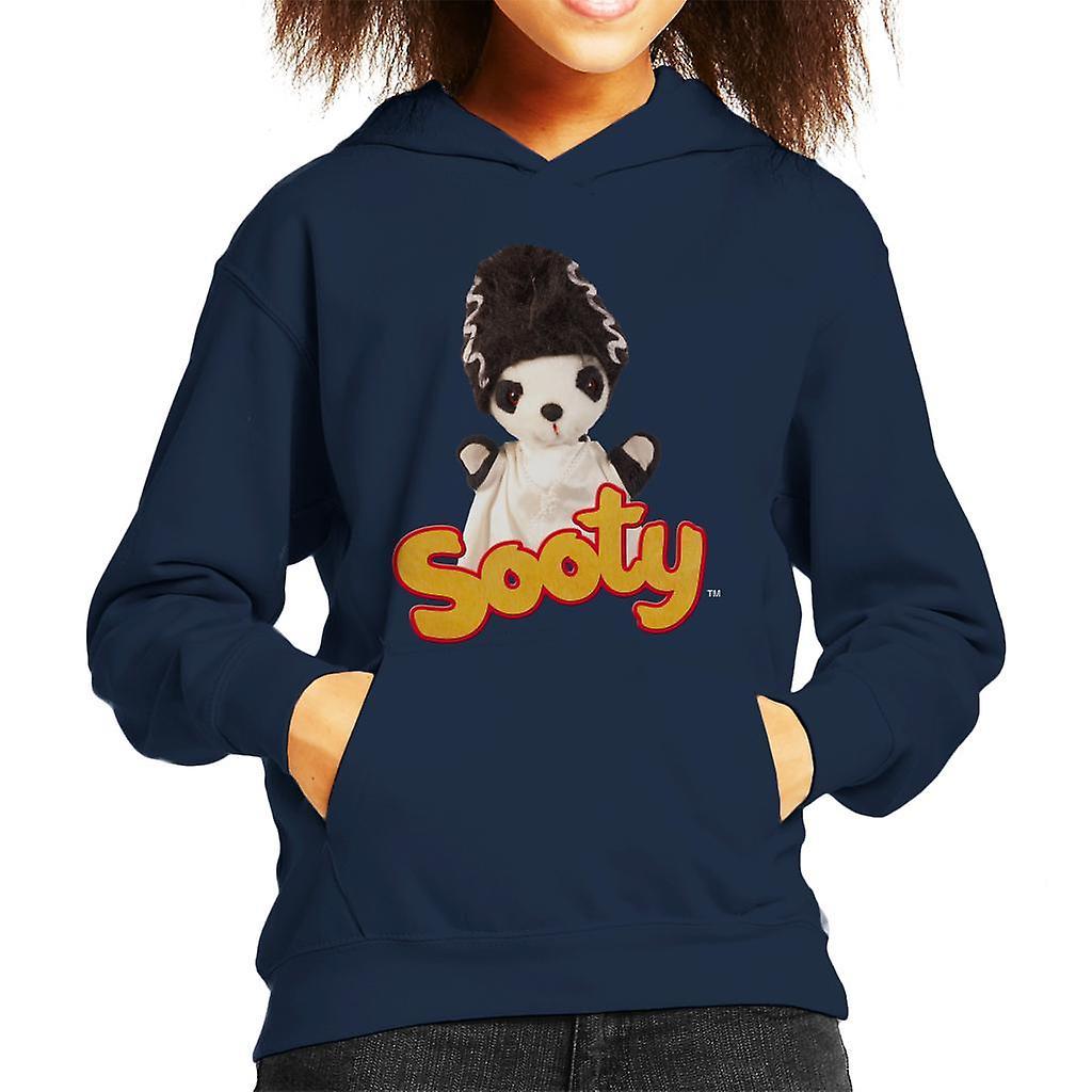 Sooty Halloween Spooky Soo Kid's Hooded Sweatshirt Navy Blue Medium (7-8 yrs)