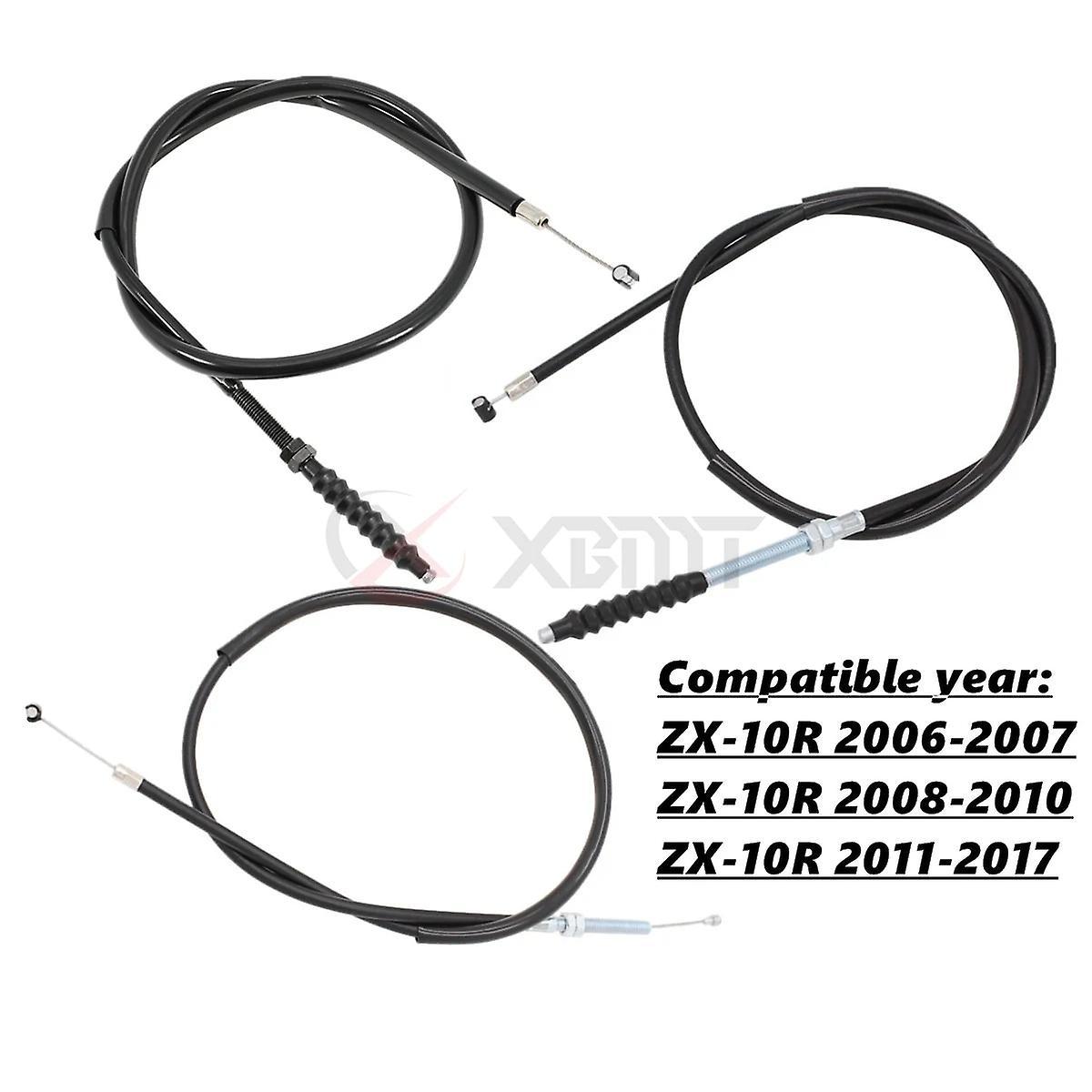 Scitoo Motorcycle Clutch Cable For Kawasaki Ninja ZX10R ZX-10R ZX 10R 2006 2007 2008 2009 2010 2011 2012 2013 2014 2015 2016 2017 A-2006-2007