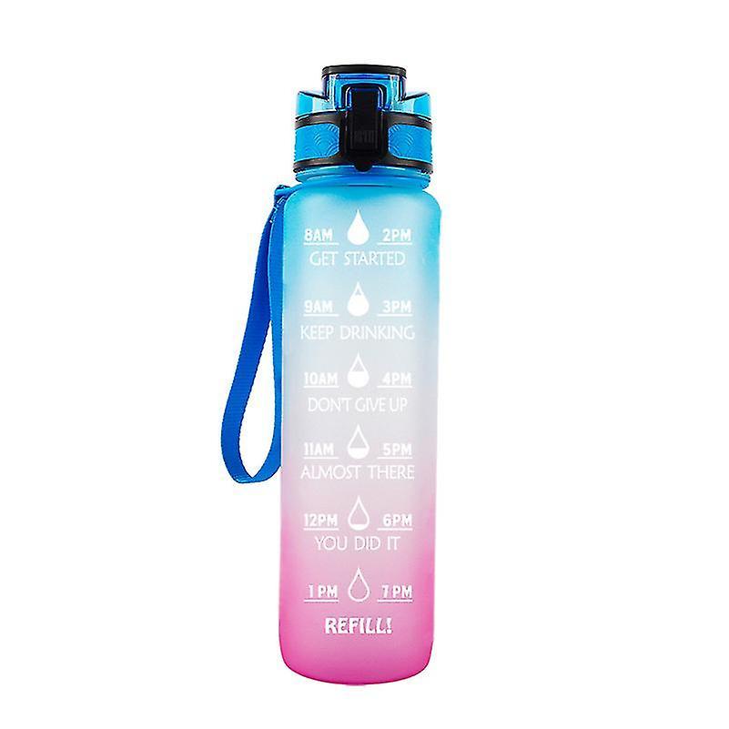 Jiekesen Favofit 1 Litre / 32 Oz Sports Water Bottle Multicolor