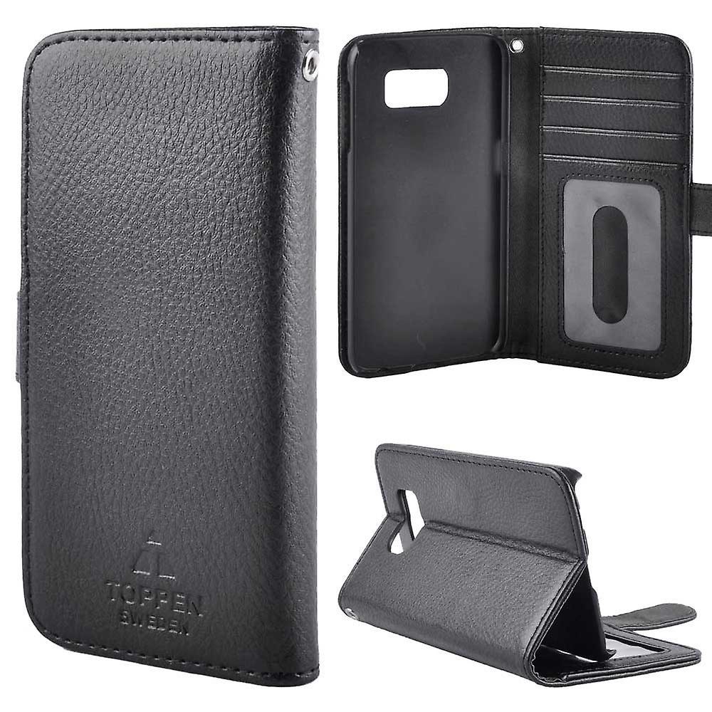 TOPPEN SWEDEN TOP left-handed wallet case Samsung Galaxy S8 Plus Black