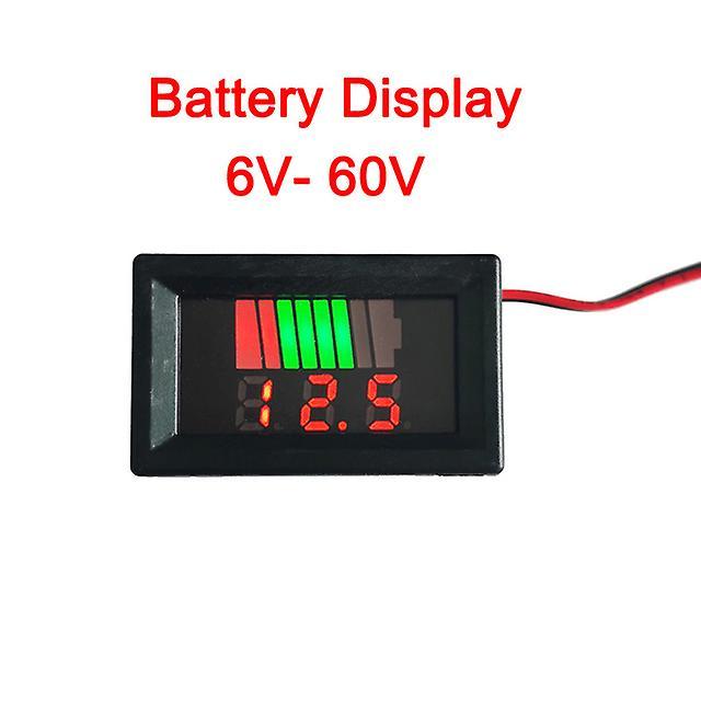 Unitoney Children Electric Car Battery Charging Interface,toy Car Dual-drive Motor Wire, Key Ignition Switch Battery Charging Clip Battery display