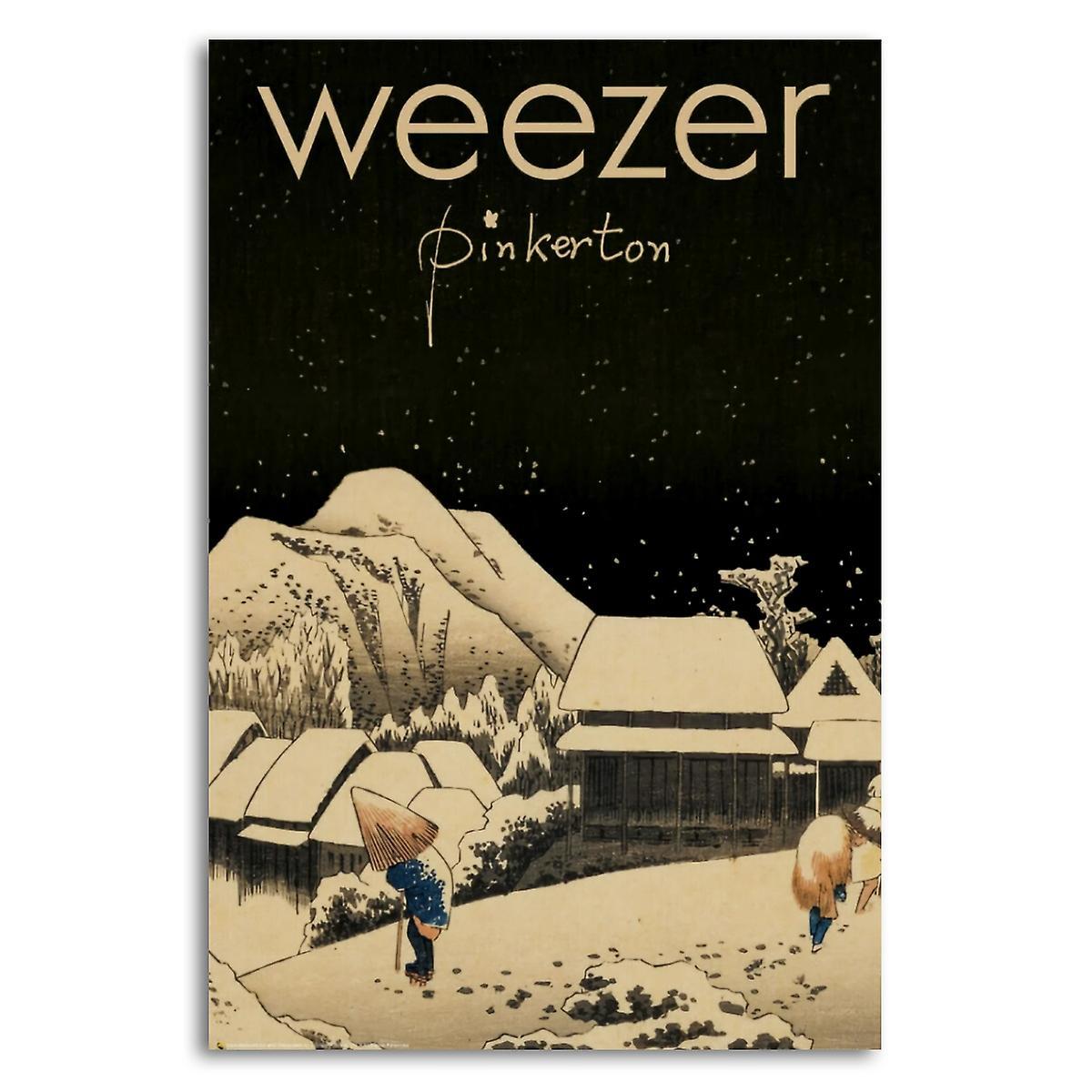 Gamurry Weezer Pinkerton Poster Cover Canvas Poster Bedroom Sports Landscape Office Room Perfect for any Room Decor Gift  Posters (unframed) No Fra...