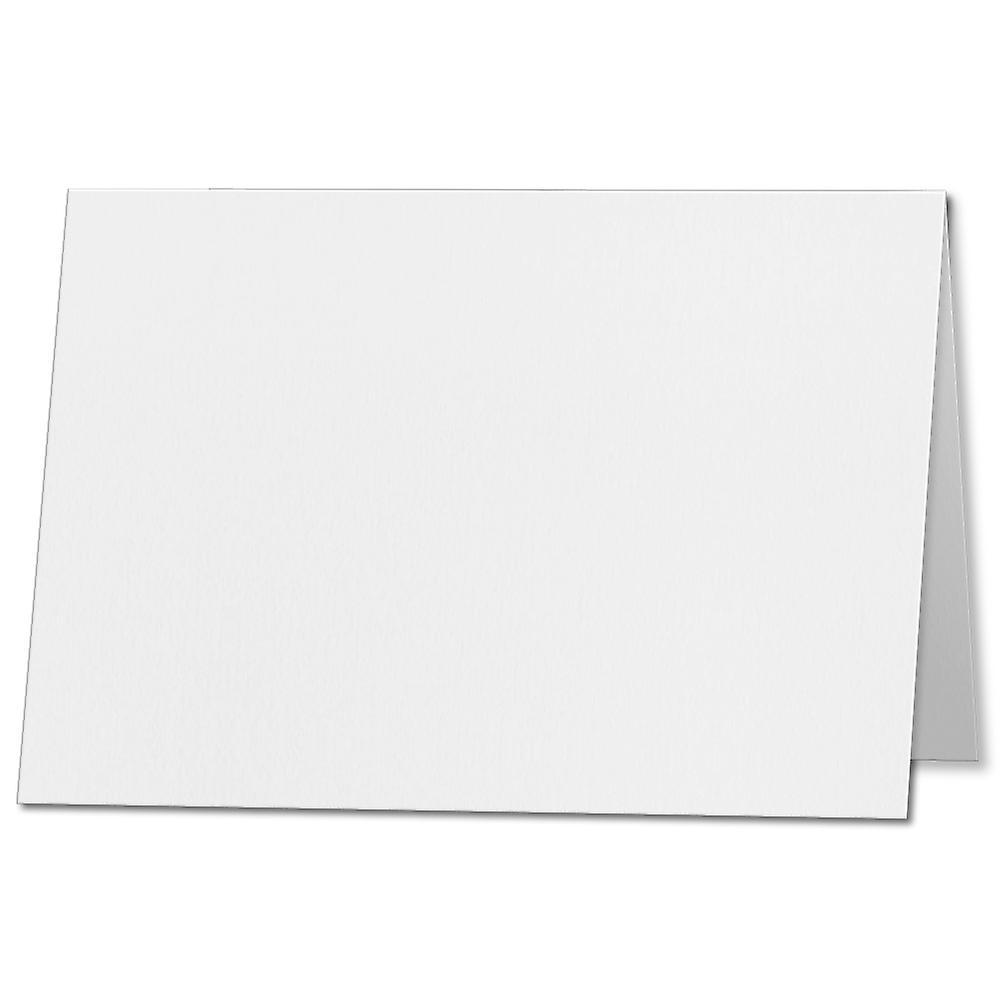 ColorSono Impact White. 148mm x 210mm. A6 (Long Edge). 250gsm Folded Card Blank. 50