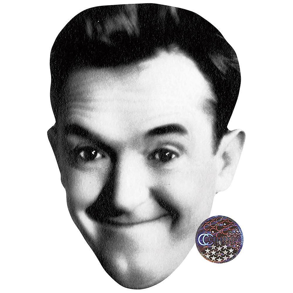 Celebrity Cutouts Stan Laurel Celebrity Mask, Flat Card Face