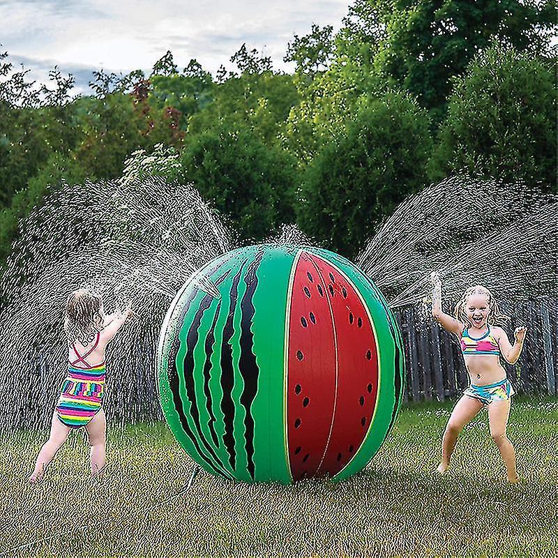 Szlcv Funny Inflatable Spray Water Ball Children's Summer Outdoor Swimming Beach Pool Play The Lawn Balls Playing Smash It Toys No water spray