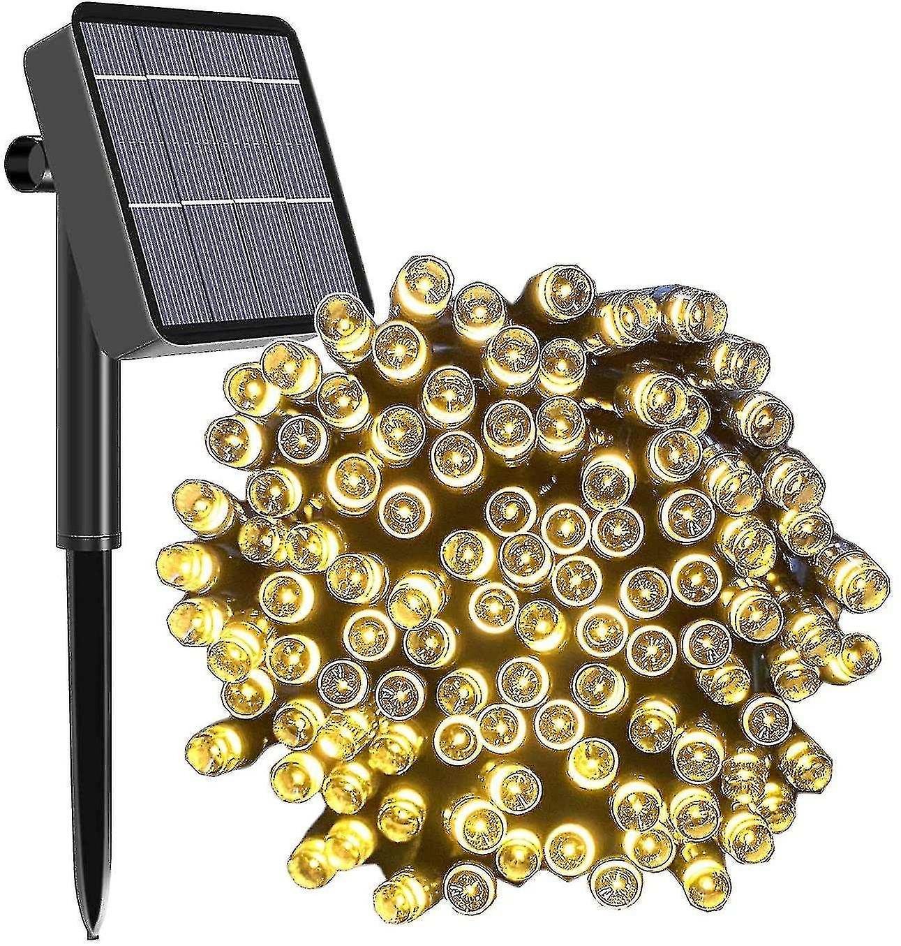 celebrate success Solar String Lights Outdoor, 65ft 200 Led Solar Garden Fairy Lights Waterproof 8 Modes Solar Powered