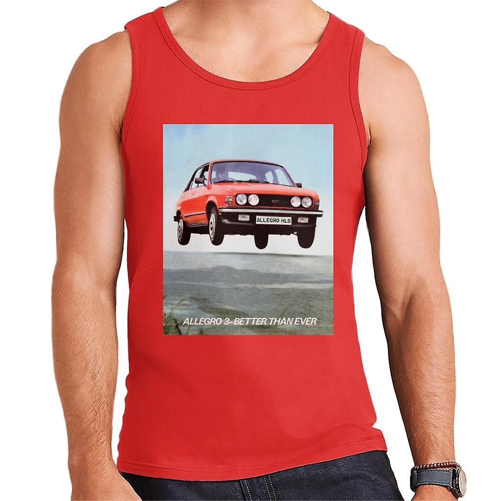 Austin Allegro 3 Better Than Ever British Motor Heritage Men's Vest Red XX-Large