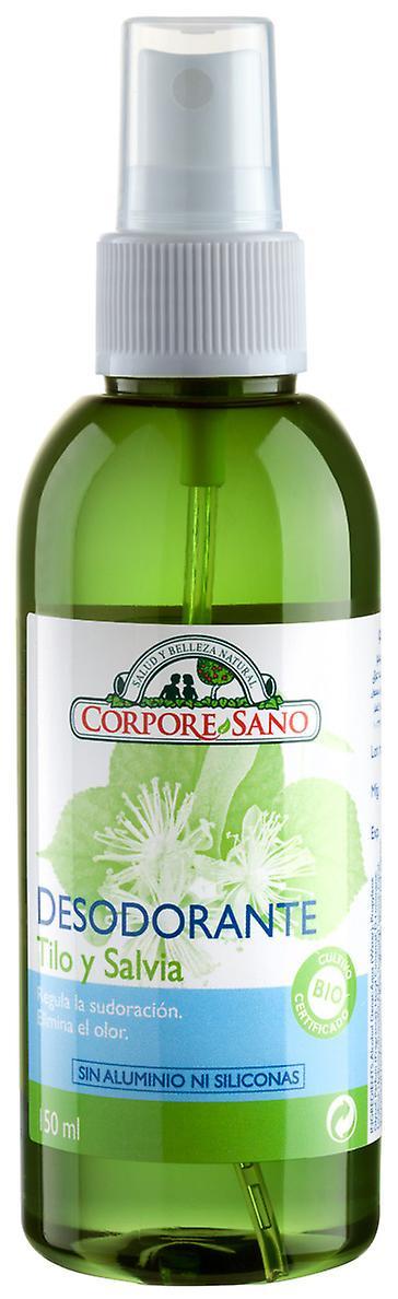 Corpore Sano Corpore Sano Linden and Sage Deodorant Spray 150 ml