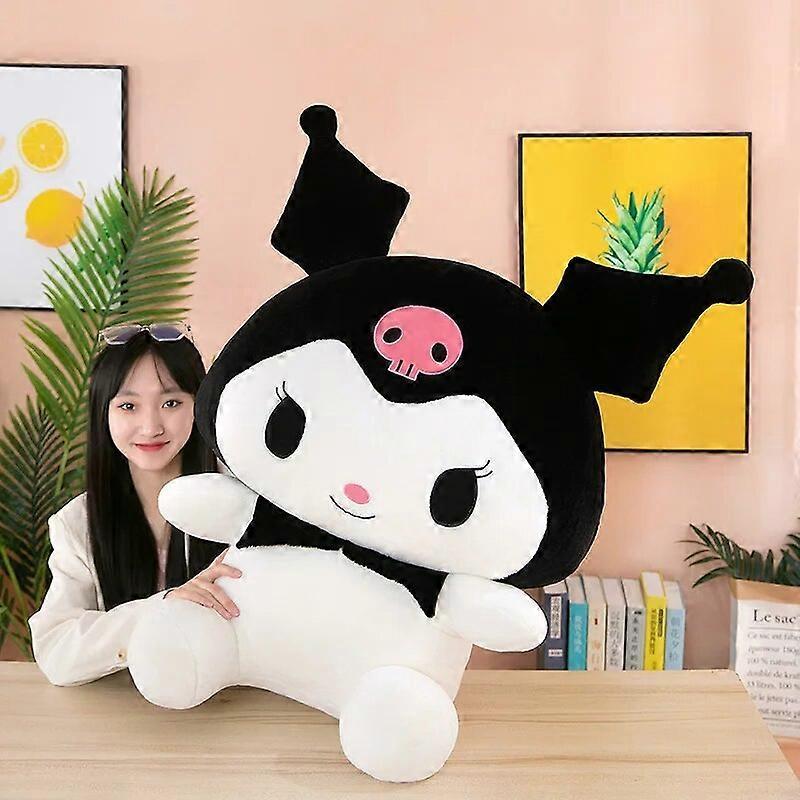 Redkid Kuromi My Melody Plush Toy 75cm Large Kawaii Cute Cartoon Plush Stuffed Doll Super Soft Sleeping Pillow Birthday Gift 40cm