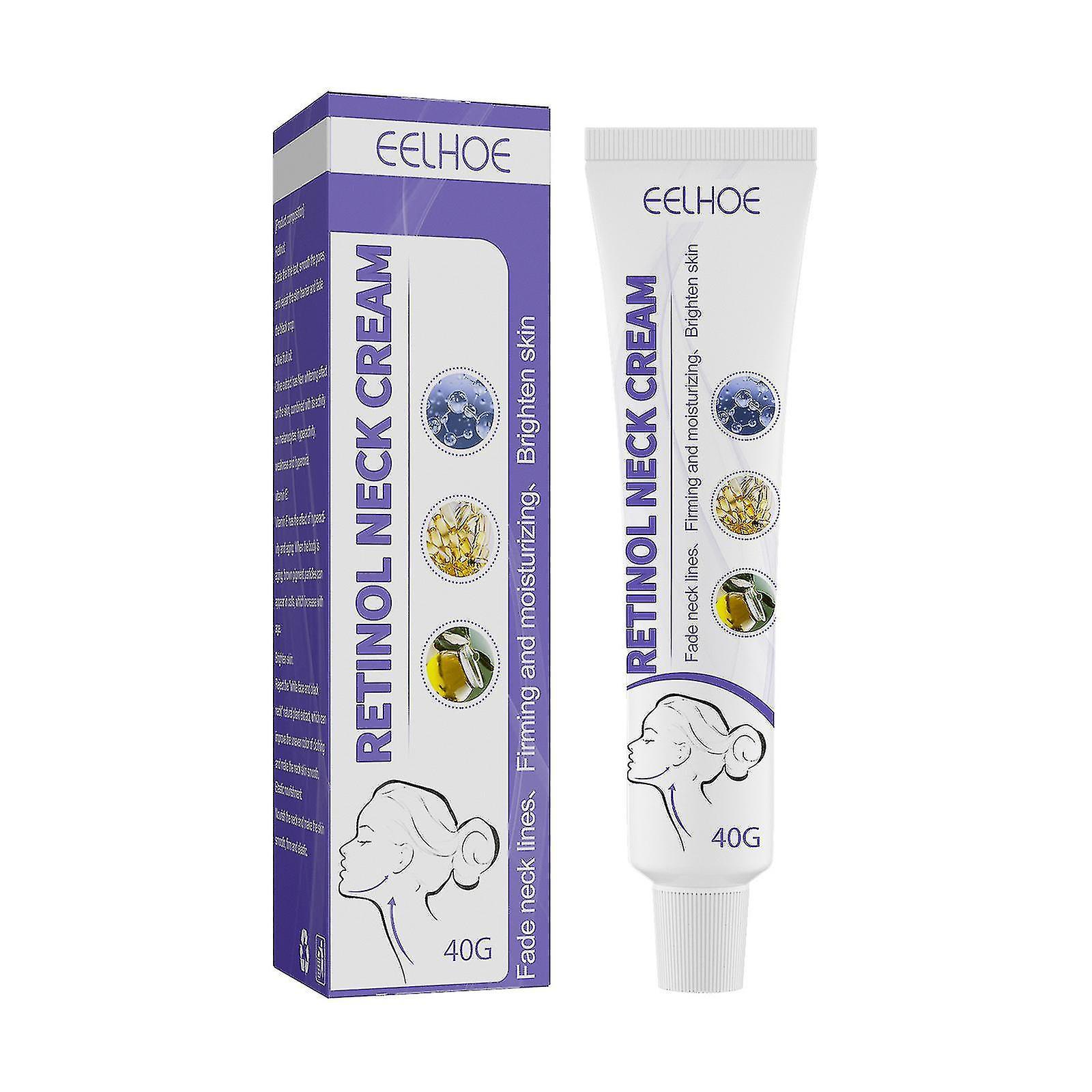 Leke Eelhoe Retinol Neck Cream Reshapes Swan Neck Neck Massage Dilutes Neck Wrinkles And Neck Skin Moisturizes And Firms