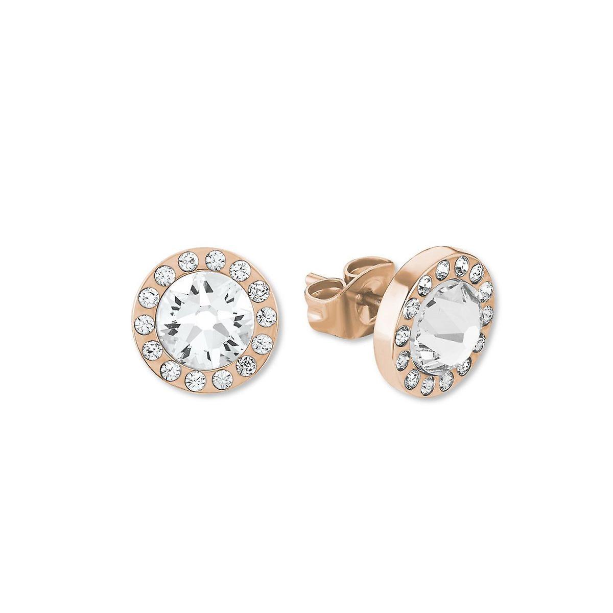 S Oliver s.Oliver jewel ladies earrings stainless steel rose gold 2015046