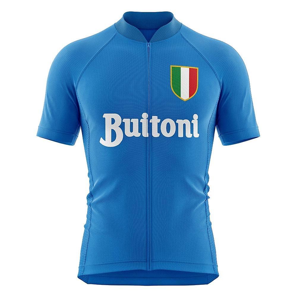 Airo Sportswear Napoli 1986 Concept Cycling Jersey - Little Boys Blue SB 4/5yrs (104-110cm)