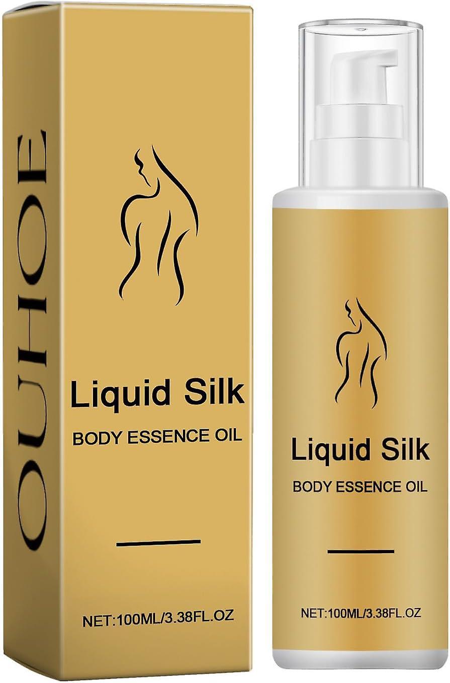 Frusde Liquid Silk Body Oil, Liquid Silk Body Essence Oil, Liquid Silk Multi-Tasking & Smoothing Oil, Liquid Silk Moisturizing Oil For Body & Hair ...