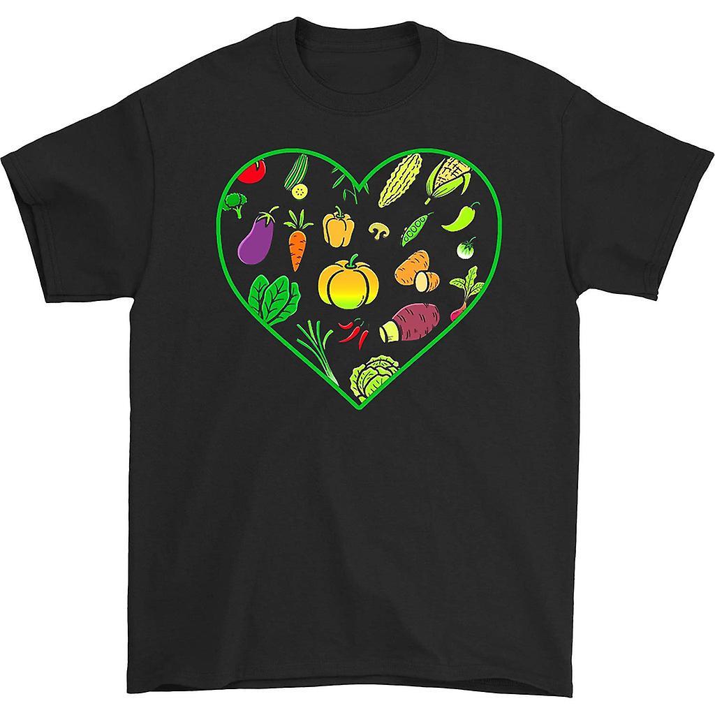 HISHARK Vegetable lovers t-shirt Black XL